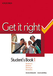 GET IT RIGHT 1. STUDENT'S BOOK + ORAL SKILLS (INGLES, 1º BACHILLERATO)