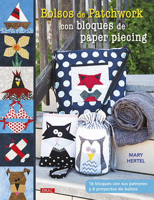 BOLSOS EN PARCHWORK CON BLOQUES DE PAPER PIECING