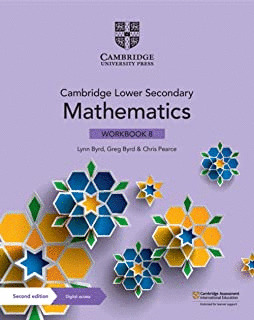 NEW CAMBRIDGE LOWER SECONDARY MATHEMATICS WORKBOOK WITH DIGITAL ACCESS STAGE 8