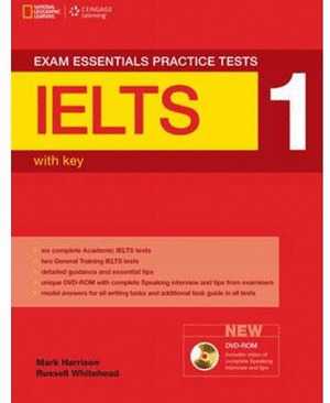 IELTS 1 WITH KEY (WITH DVD-ROM) (IELTS PRACTICE TESTS NEW EDITION, 2014)