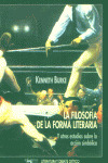LA FILOSOFIA DE LA FORMA LITERARIA