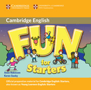 FUN FOR STARTES, AUDIO CD. CAMBRIDGE ENGLISH