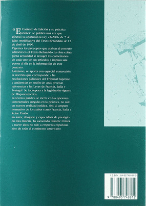 CONTRATO DE EDICION Y SU PRACTICA JURIDICA