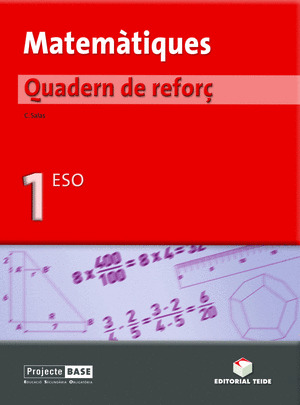 (CAT).(06).QUAD.REFORÇ MATEMAT.1R ESO (+SOLUCIONAR