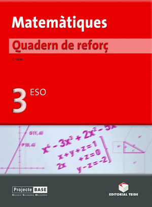 (CAT).(06).QUAD.REFORÇ MATEMAT.3R ESO (+SOLUCIONAR