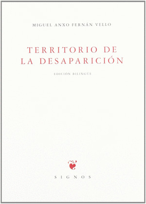 TERRITORIO DE LA DESAPARICIÓN (EDICIÓN BILINGÜE)