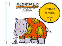 VOGAIS 1 LETRAS E MAIS MONICACOS