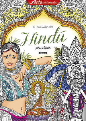 LAMINAS DE ARTE HINDU PARA COLOREAR