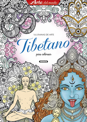 LAMINAS DE ARTE TIBETANO PARA COLOREAR