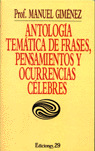 ANTOLOGIA TEMATICA FRASES