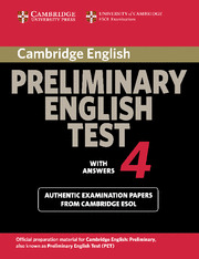 C.PRELIMINARY ENGLISH TEST 4. ST'S WITH ANSWERS