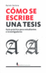COMO SE ESCRIBE UNA TESIS