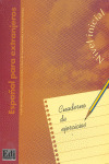 ESPAÑOL PARA EXTRANJEROS, NIVEL INICIAL. CUADERNO DE EJERCICIOS