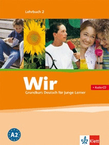 WIR 2.LEHRBUCH.(ALUMNO+CD).GRUNDKURS DEUTSCH FUR J