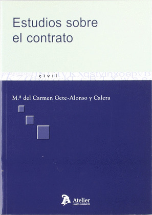 ESTUDIOS SOBRE EL CONTRATO