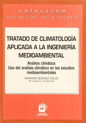 TRATADO DE CLIMATOLOGIA APLICADA A LA INGENIERIA MEDIOAMBIENTAL