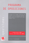 PROGRAMA DE OPOSICIONES BOE 18/03/2008