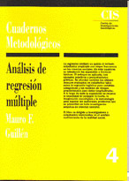 CUADERNOS METODOL. 4.ANALISIS DE REGRESION