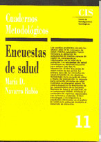 CUADERNOS METODOL.11.ENCUESTAS SALUD