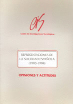 OPINIONES Y ACT. REPRESENTACIONES SOCIEDAD