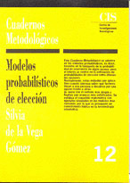 CUADERNOS METODOL.12.MODELOS PROBABILISTICOS