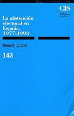 CIS,143. ABSTENCION ELECTORAL