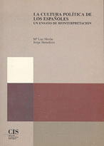 CULTURA POLITICA ESPAÑOLES