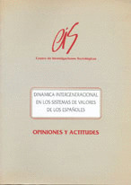 OPINIONES Y ACT. DINAMICA INTERGENERACIONAL SISTEMA