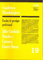 CUADERNOS METODOL.19.ESCALAS PRESTIGIO