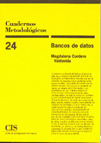 CUADERNOS METODOL.24 BANCOS DATOS