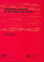 CUESTIONES ACTUALES SOCIOLOGIA GENERO