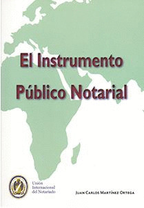 EL INSTRUMENTO PUBLICO NOTARIAL