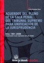 ACUERDOS DEL PLENO DE LA SALA PENAL DEL TRIBUNAL SUPREMO PARA UNIFICACION DE LA J