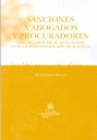 SANCIONES Y ABOGADOS Y PROCURADORES CON OCASIONH DE SU ACTUACION ANTE LA ADMINIS