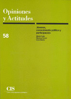 OPINIONES Y ACT.58 JOVENES CONOCIMIENTO POLITICO