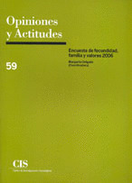 OPINIONES Y ACT.59 ENCUESTA FECUNDIDAD