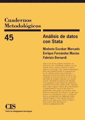 ANÁLISIS DE DATOS CON STATA