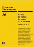 MANUAL DE TRABAJO DE CAMPO EN LA ENCUESTA