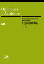 CAUSAS Y CONSECUENCIAS DEL CONSUMO DE INFORMACIÓN POLÍTICA EN ESPAÑA (2000-2009)