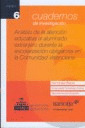 CUADERNOS DE INVESTIGACION 6 ANALISIS DE LA ATENCION EDUCATIVA AL ALUMNADO EXTRA