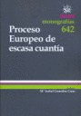 PROCESO EUROPEO DE ESCASA CUANTIA