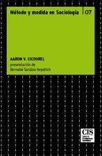 MÉTODO Y MEDIDA EN SOCIOLOGÍA (E-BOOK)