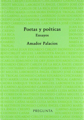 POETAS Y POÉTICAS. ENSAYOS