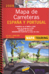 MAPA DE CARRETERAS DE ESPAÑA Y PORTUGAL 2009 + RESTAURANTES 1:340.000, 2009