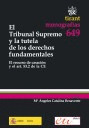 TRIBUNAL SUPREMO Y LA TUTELA DE LOS DERECHOS FUNDAMENTALES,EL