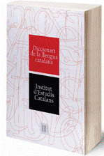 DICCIONARI DE LA LLENGUA CATALANA