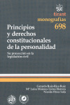 PRINCIPIOS Y DERECHOS CONSTITUCIONALES DE LA PERSONALIDAD