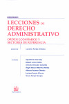 LECCIONES DERECHO ADMINISTRATIVO ORDEN ECONOMICO Y SECTORES DE REFERENCIA