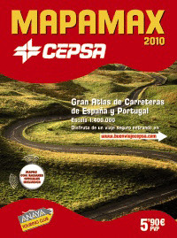 MAPAMAX - 2010. GRAN ATLAS DE CARRETERAS DE ESPAÑA Y PORTUGAL. ESCALA 1:400.000