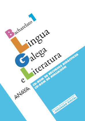 LINGUA GALEGA E LITERATURA 1. CD-ROM RECURSOS DIDÁCTICOS. CD-ROM AVALIACIÓN.